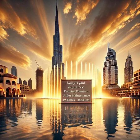 Elite Royal Apartment - Full Burj Khalifa & Fountain View - Crystal Dubaj Kültér fotó