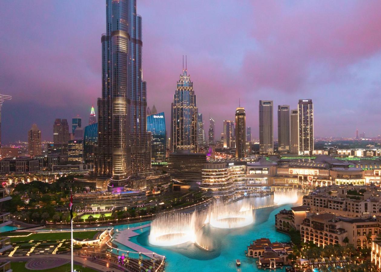 Elite Royal Apartment - Full Burj Khalifa & Fountain View - Crystal Dubaj Kültér fotó