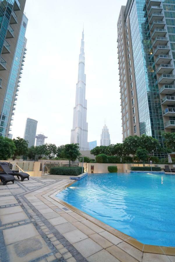 Elite Royal Apartment - Full Burj Khalifa & Fountain View - Crystal Dubaj Kültér fotó