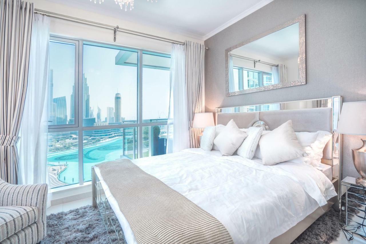 Elite Royal Apartment - Full Burj Khalifa & Fountain View - Crystal Dubaj Kültér fotó