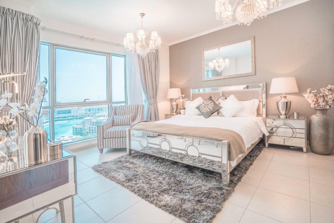 Elite Royal Apartment - Full Burj Khalifa & Fountain View - Crystal Dubaj Kültér fotó